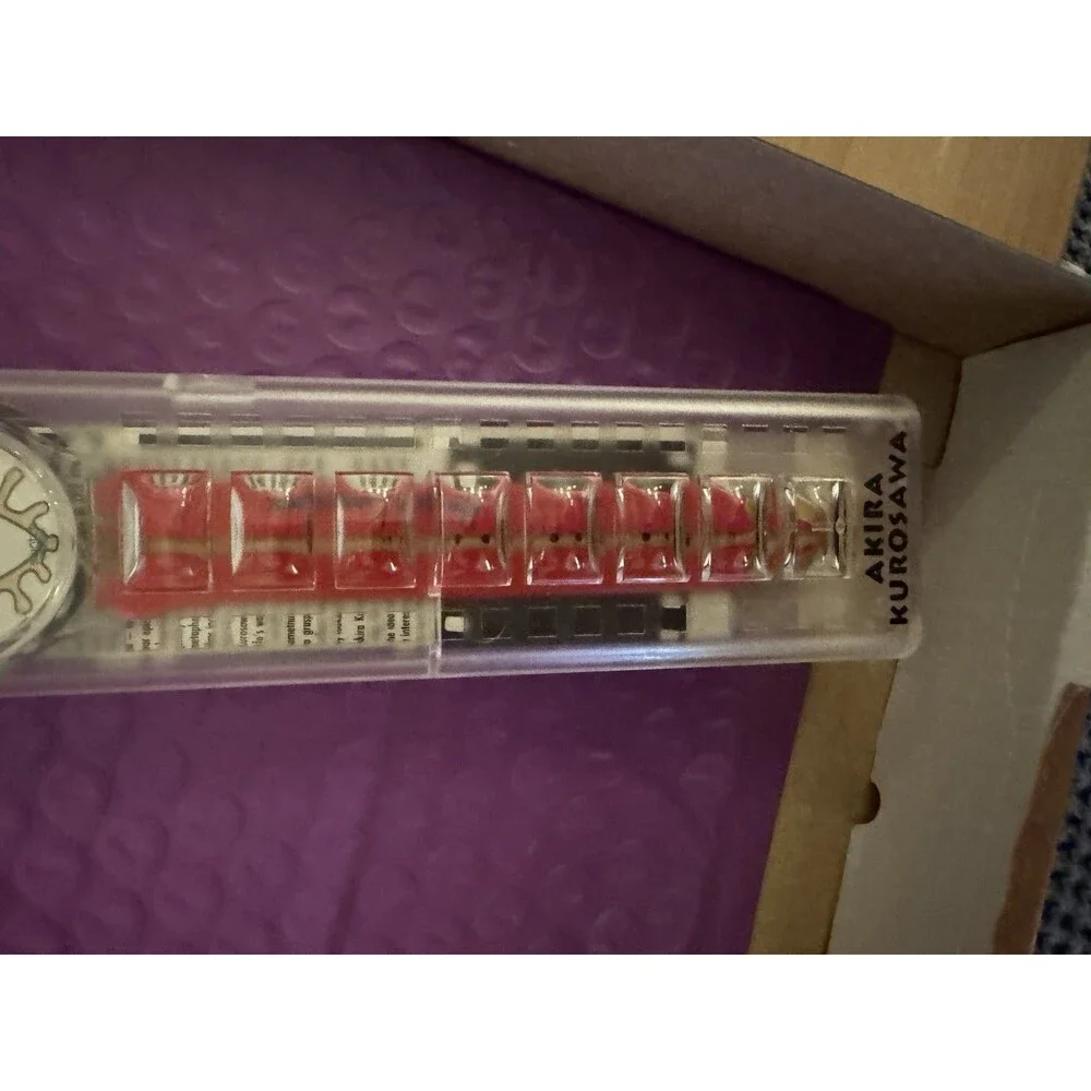 New Swatch Artists Eiga-shi GZ141 Akira Kurosawa 100 Years Of Cinema Watch 1995
